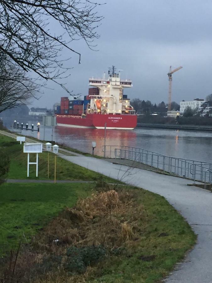 Ferienhaus Am Yachthafen Rendsburg Exteriér fotografie